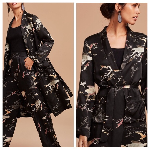 Wilfred ARITZIA Pilier Kimono Robe Jacket Dress NWT XS/S Coat - Picture 3 of 8